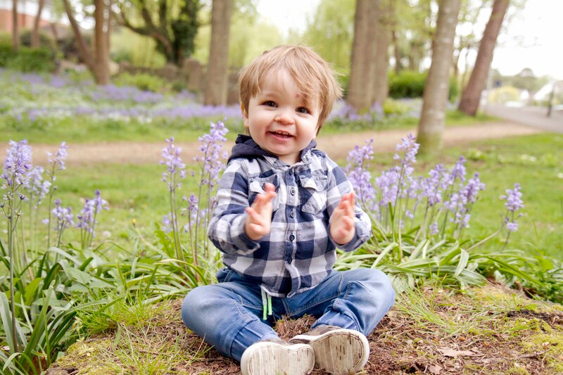 bluebell photography session dorset