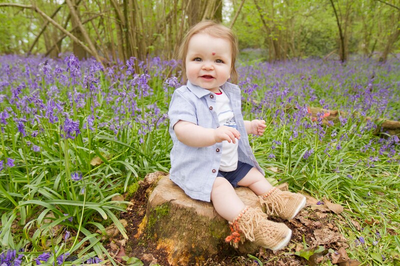 bluebell photography session dorset